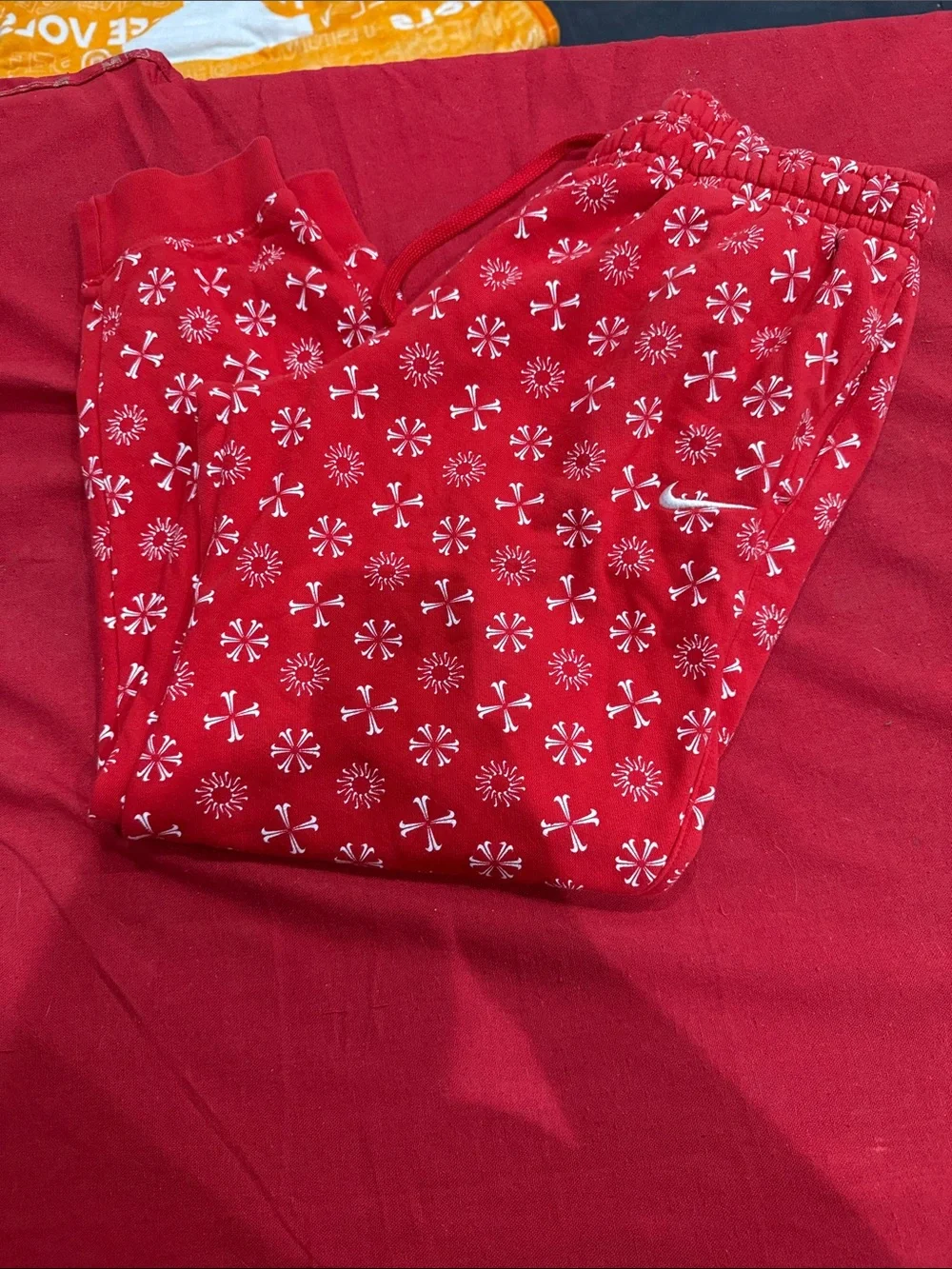 Nike Red -Print Jogger Pants